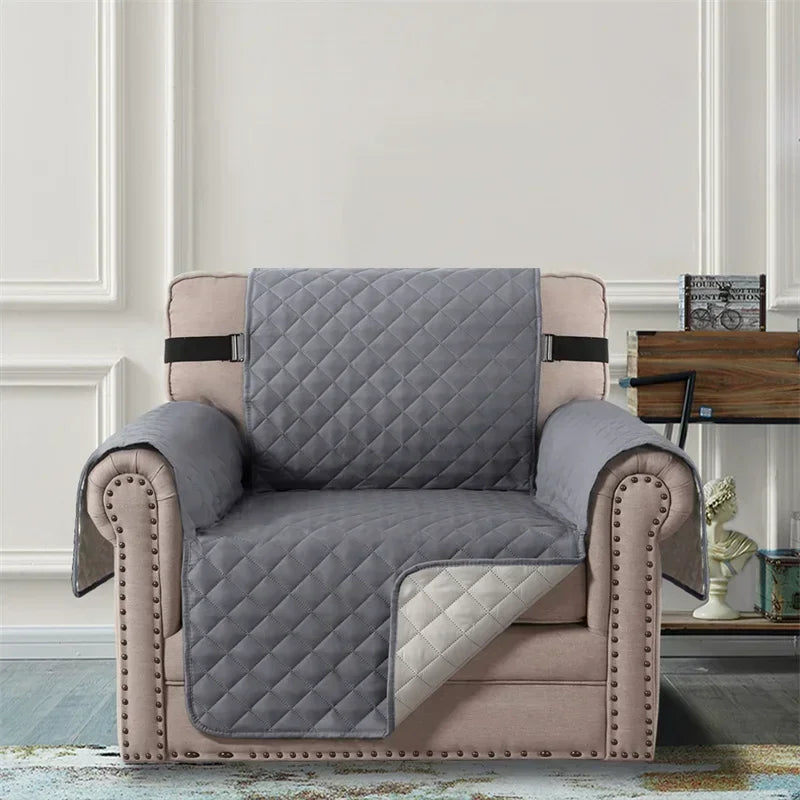 Sofa Covers Water Repellent Sofa Cushion 1/2/3/4 Seater Pets Kids Dog Cat Sofas Mat with Elastic Strap Furniture Protector