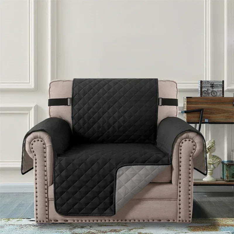 Sofa Covers Water Repellent Sofa Cushion 1/2/3/4 Seater Pets Kids Dog Cat Sofas Mat with Elastic Strap Furniture Protector