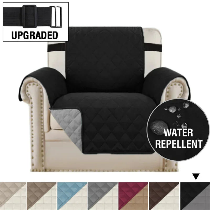 Sofa Covers Water Repellent Sofa Cushion 1/2/3/4 Seater Pets Kids Dog Cat Sofas Mat with Elastic Strap Furniture Protector