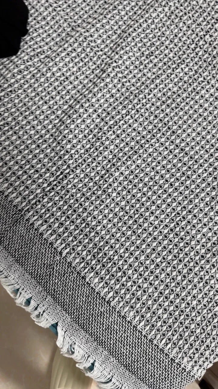 Sofa Towel  with Full Coverage Ins Cream Wind Cotton Yarn Camping Blanket Sofa Cushion Cover All  Season Universal All Inclusive