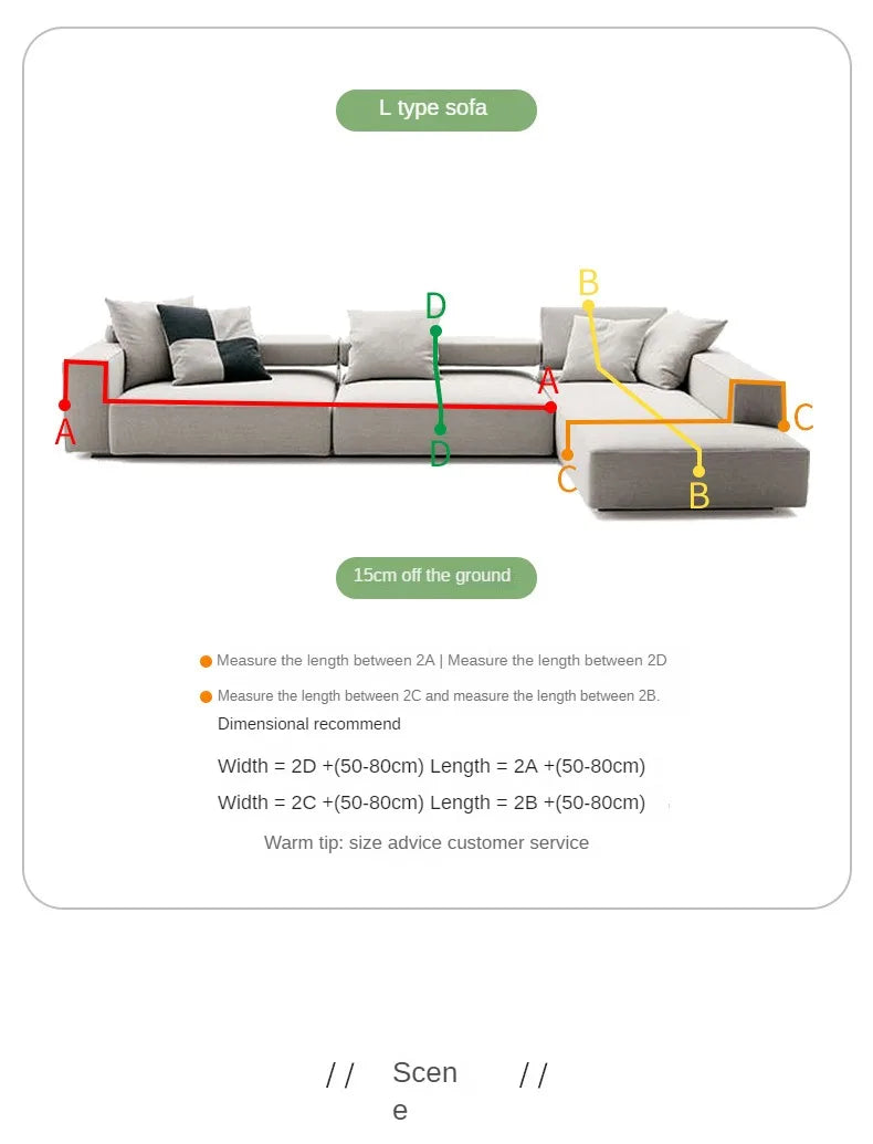 Sofa Towel  with Full Coverage Ins Cream Wind Cotton Yarn Camping Blanket Sofa Cushion Cover All  Season Universal All Inclusive