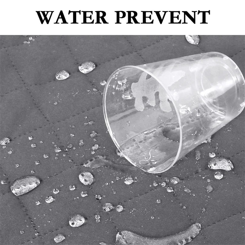 Sofa Covers Water Repellent Sofa Cushion 1/2/3/4 Seater Pets Kids Dog Cat Sofas Mat with Elastic Strap Furniture Protector
